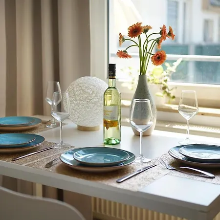 아파트 Blue Chili 07 - Lage, Modern, Naehe Hbf, Wifi 마그데부르크